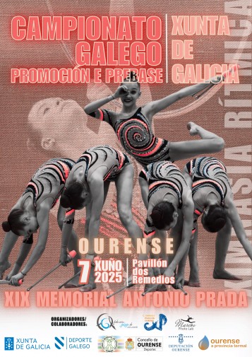 Campionato Galego Promoción e Prebase X. Rítmica 2025 Xunta de Galicia - XIX MEMORIAL ANTONIO PRADA