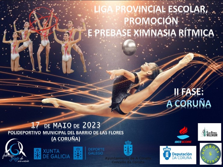 Liga Provincial II Fase Escolar, Promoción e Prebase Ximnasia Rítmica A Coruña