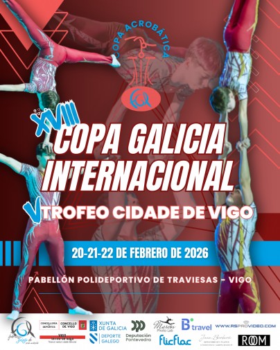 XVIII Copa Galicia Internacional Gimnasia Acrobática 2026 - V Trofeo Cidade de Vigo