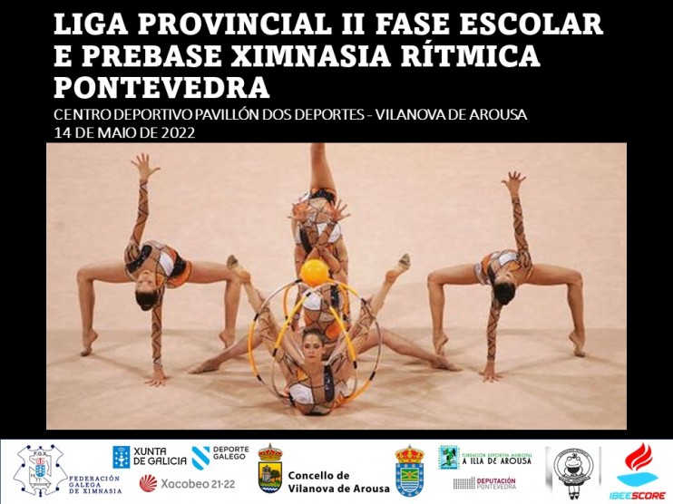 Liga Provincial II Fase Escolar e Prebase Ximnasia Rítmica Pontevedra