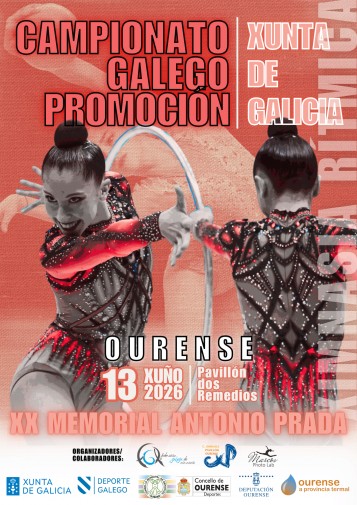 Campionato Galego Promoción Ximnasia Rítmica Xunta de Galicia 2026 - XX MEMORIAL ANTONIO PRADA