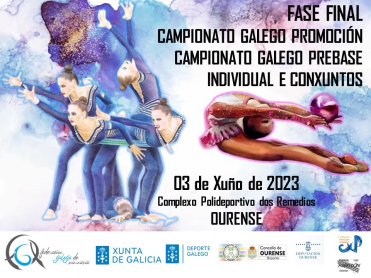 Fase Final Campionato Galego Promoción e Prebase Ximnasia Rítmica