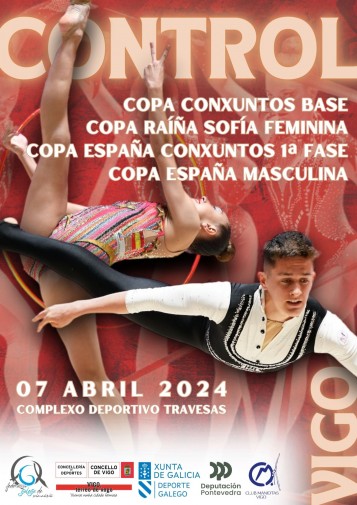 Control: Copa Conxuntos Base, Copa España Conxuntos 1ª Fase, Copa Raíña Sofía Feminina e Copa España Masculina