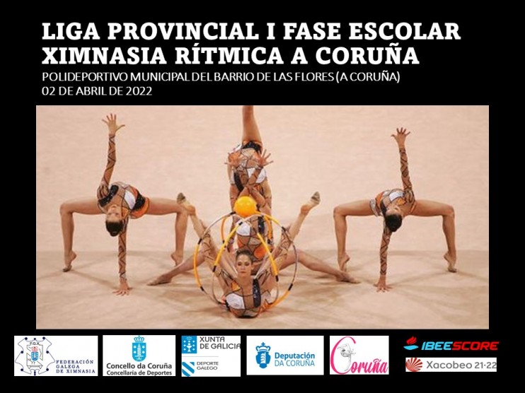 Liga Provincial I Fase Escolar Ximnasia Rítmica A Coruña