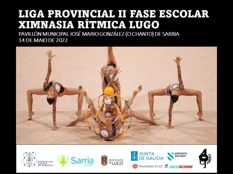 Liga Provincial II Fase Escolar Ximnasia Rítmica Lugo