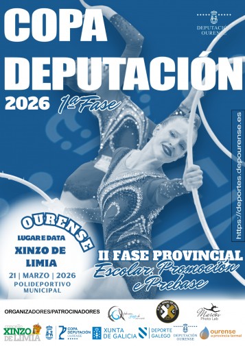 1ª Fase Copa Deputación Ourense - I Fase Liga Provincial Ourense X. Rítmica Escolar, Promoción e Prebase 2026