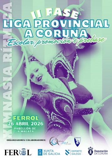 II Fase Provincial A Coruña X. Rítmica - Escolar, Promoción e Prebase 2026