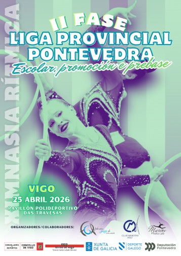 II Fase Provincial Pontevedra X. Rítmica - Escolar, Promoción e Prebase 2026