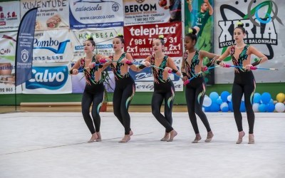 II Fase Liga Provincial A Coruña X. Rítmica - Escolar, Promoción e Prebase