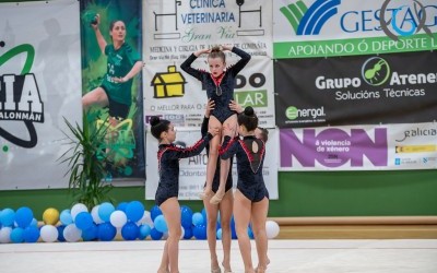 II Fase Liga Provincial A Coruña X. Rítmica - Escolar, Promoción e Prebase