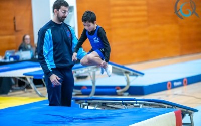 Campionato Galego Escolar de XimnasiaTrampolín