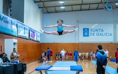 Campionato Galego Escolar de XimnasiaTrampolín